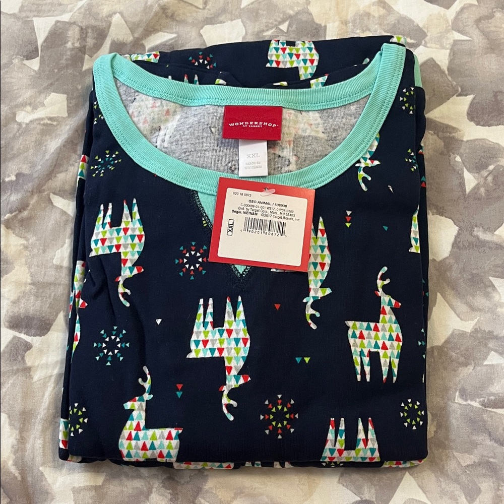 NWT Wondershop Women’s Reindeer PJs size XXL